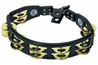 Tambourine LP Cyclops en Laiton avec Attache - Noire