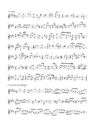 Trois Sonates et trois Partitas pour Violon Solo, BWV 1001-1006