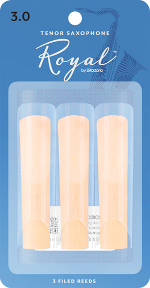 Rico Royal Tenor Saxophone Reeds (3)