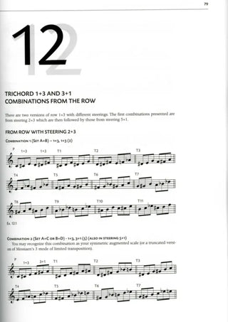 Twelve-Tone Improvisation - A Method For Using Tone Rows In Jazz