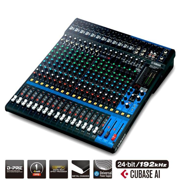 Console de mixage Yamaha MG20XU – Twigg Musique