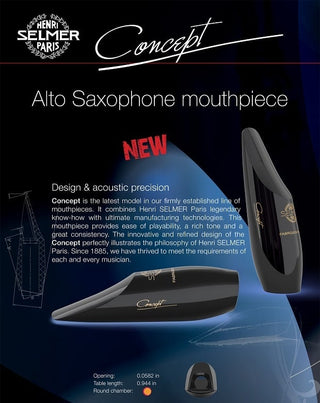 Bec Saxophone Alto Selmer CONCEPT