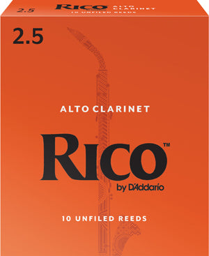 Anches Clarinette Alto Rico - Boîte de 10