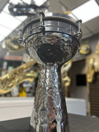 Doumbek en Métal Usagé