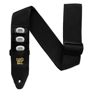 Courroie Guitare Ernie Ball Polypro avec Porte-Plectre