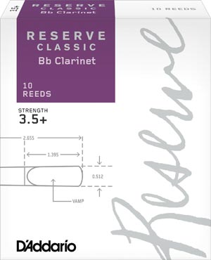 Anches Clarinette Sib Reserve Classic