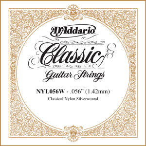 Corde Unité Guitare Électrique D'Addario Nickel Wound NYL056W