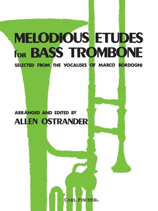 Études mélodieuses pour trombone basse