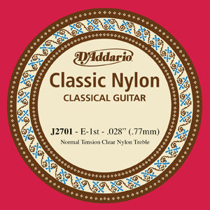 Corde Unité Guitare Classique D'Addario J27