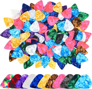 Colored Celluloid Guitar Picks