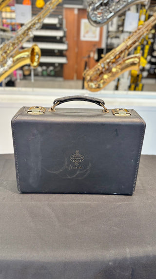 Étui Clarinette Sib Buffet Crampon en Cuir Usagé