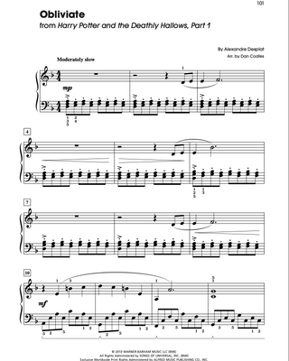 Harry Potter: Sheet Music from the Complete Film Series (Easy Piano)