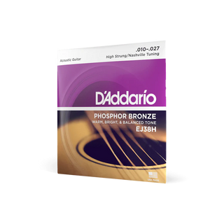 D'Addario High Strung/Nashville Tuning Acoustic Guitar Strings
