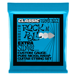 Cordes Guitare Électrique Ernie Ball Classic Rock N Roll Slinky Pure Nickel Wrap