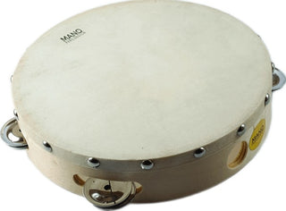 Mano Percussion MP-TH8-5NT 8" Non-Tunable Tambourine with 5 Jingles