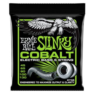 Cordes Guitare Basse 5 Cordes Ernie Ball Cobalt