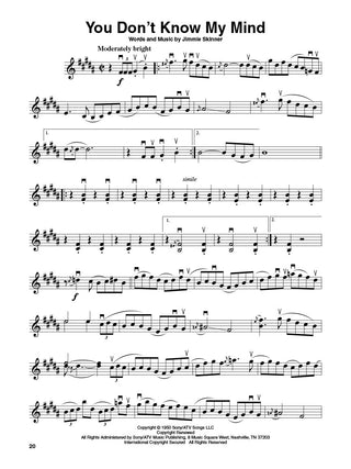 Bluegrass, Violon Play-Along Vol. 1