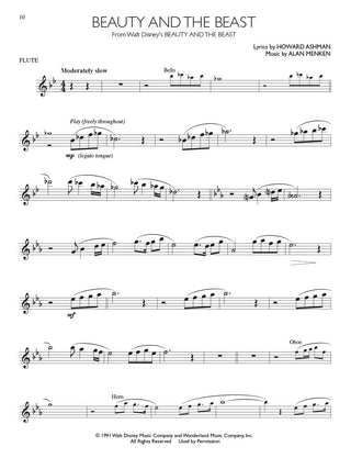 Disney Movie Hits, Flute