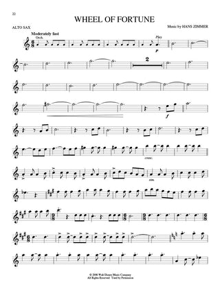 Pirates of the Caribbean, Alto Saxophone