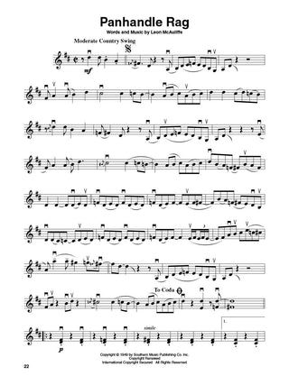 Bluegrass, Violon Play-Along Vol. 1