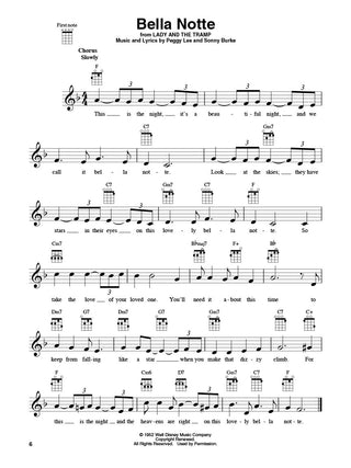 Disney Hits for Ukulele