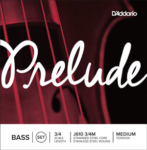 Cordes Contrebasse Prelude