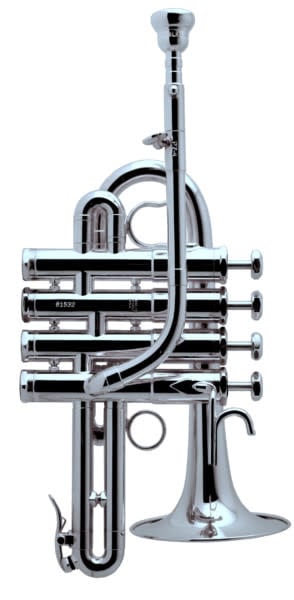 Trompette Piccolo Schilke P7-4 - Plaqué Argent