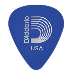Plectres D'Addario Duralin Blue Med./Heavy (10)