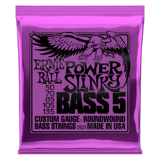 Cordes Guitare Basse 5 Cordes Ernie Ball Slinky Nickel Wound