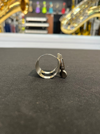 Ligature Saxophone Alto BG Plaquée Argent Usagée