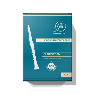 Gonzalez FOF Bb Clarinet Reeds - Box of 10