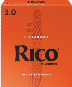 Rico Bb Clarinet Reeds (10)