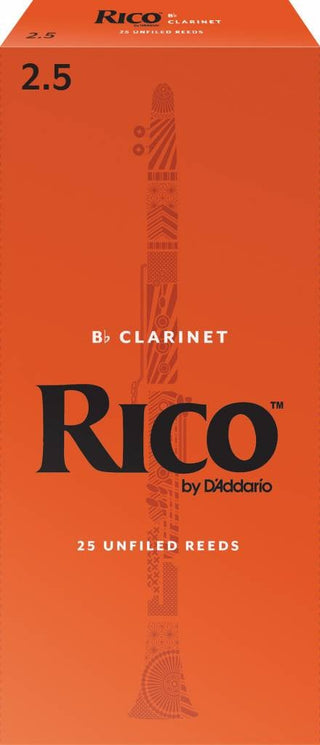 Rico Bb Clarinet Reeds - Box of 25