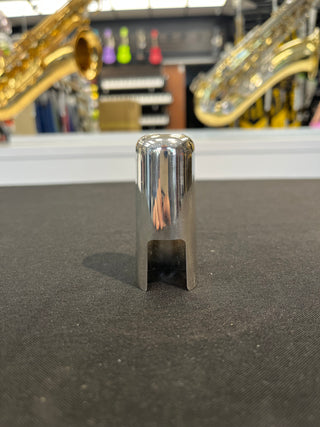 Couvre Bec Clarinette Métal Argent, Usagé