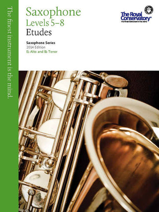 Saxophone Series (Éd. 2014) - Études 5-8