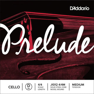 D'Addario Prelude 4/4 Cello String (Singles)
