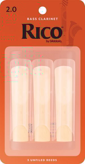 Anches Clarinette Basse Rico (3)