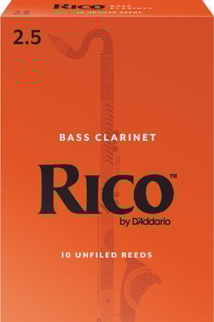 Anches Clarinette Basse Rico (10)