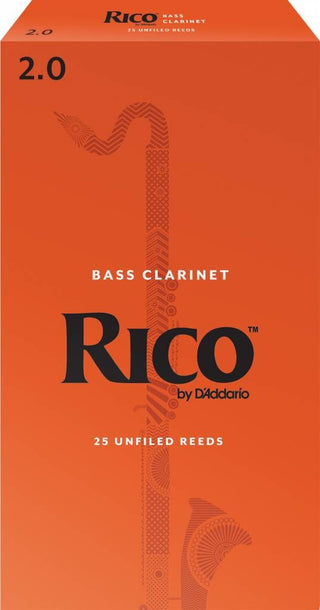 Rico Bass Clarinet Reeds (25)
