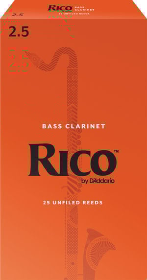 Anches Clarinette Basse Rico (25)