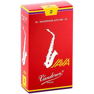 Vandoren Java Red Cut Alto Saxophone Reeds