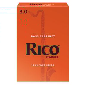 Anches Clarinette Basse Rico (10)
