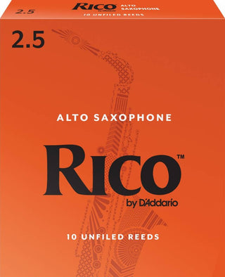 Anches Saxophone Alto Rico - Boîte de 10