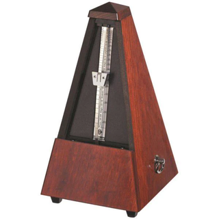 Métronome Wittner Maelzel Pyramidale en Bois Acajou