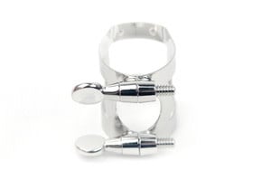 Ligature Saxophone Ténor Rico pour bec Otto Link Métal, Usagé