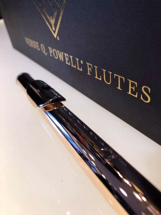Powell Handmade Custom Ruby Aurumite 9k Flute