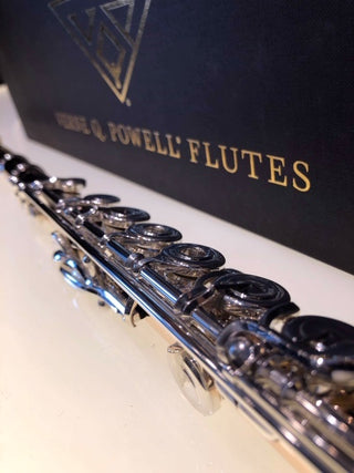 Powell Handmade Custom Ruby Aurumite 9k Flute