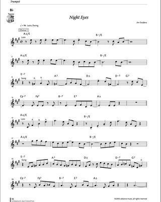 Intermediate Jazz Conception, Trompette