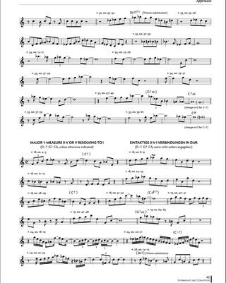 Intermediate Jazz Conception, Trompette