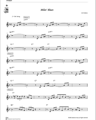 Intermediate Jazz Conception, Trompette